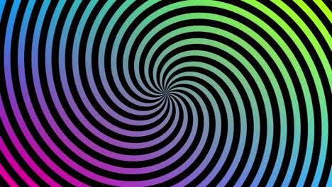 patrones circulares dinámicos y espirales abstractos con fondo colorido, fondo abstracto para la presentación de negocios. bucle sin costuras, renderización 4k, 3d