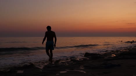 Young-Man-Walking-In-Sunset-1