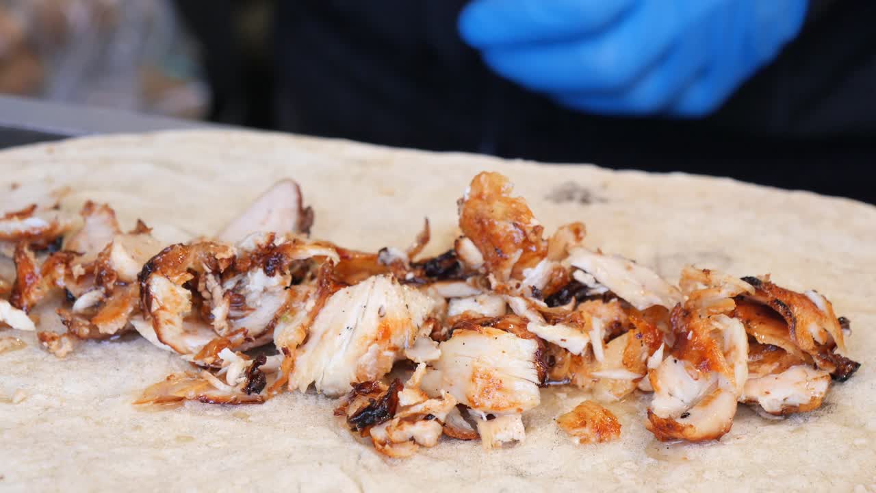 envoltura de shawarma