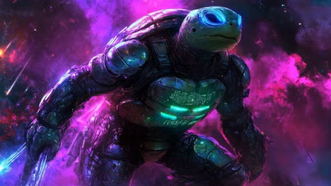 teenage mutant ninja turtles - futuristic space armor