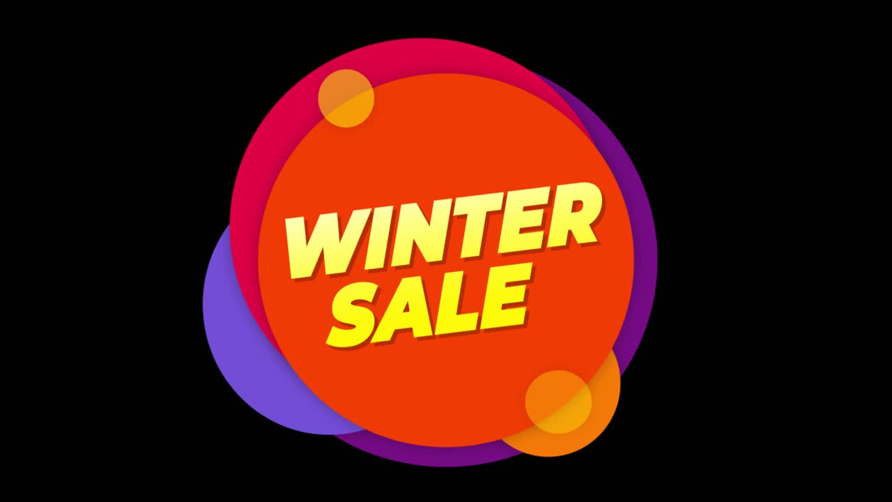 diseño de banner de rebajas de invierno