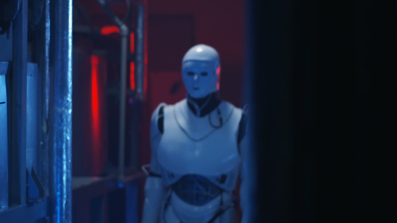 robot en el entorno industrial