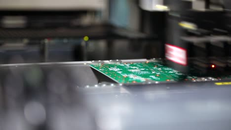 motherboard is soldered by the machine