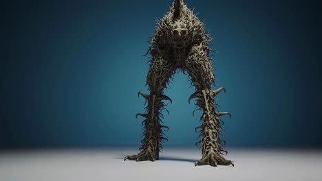 creepy plant monster legs