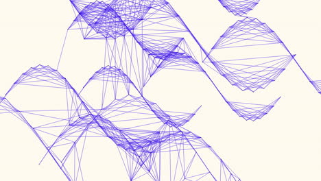 ondas azules abstractas un cautivador patrón de líneas onduladas