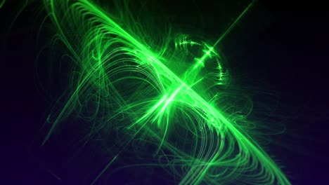 imágenes en bucle efectos de luz verde de fondo abstracto con desenfoque de movimiento. papel tapiz de efecto gráfico y salvapantallas para diseño gráfico.