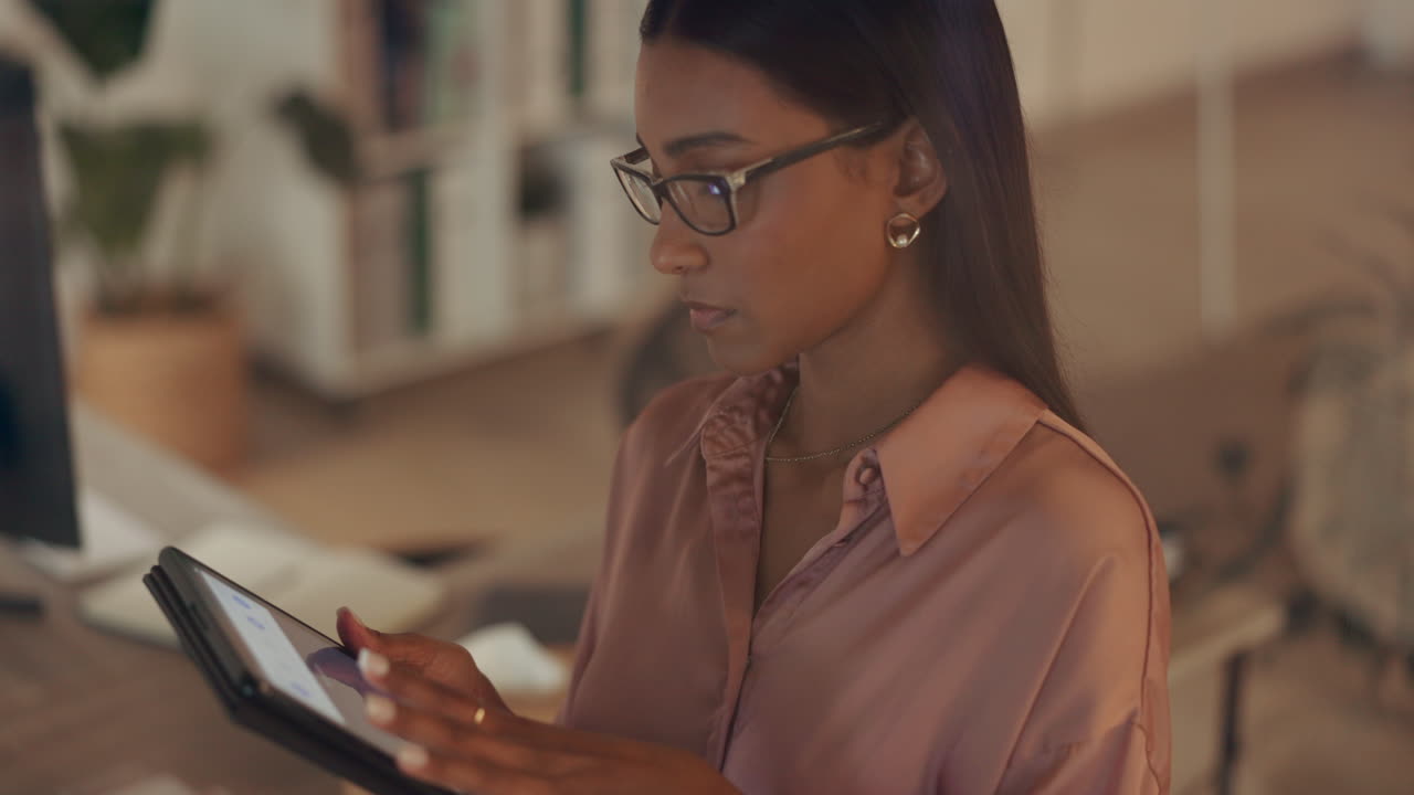 negocios nocturnos, planificación de tabletas