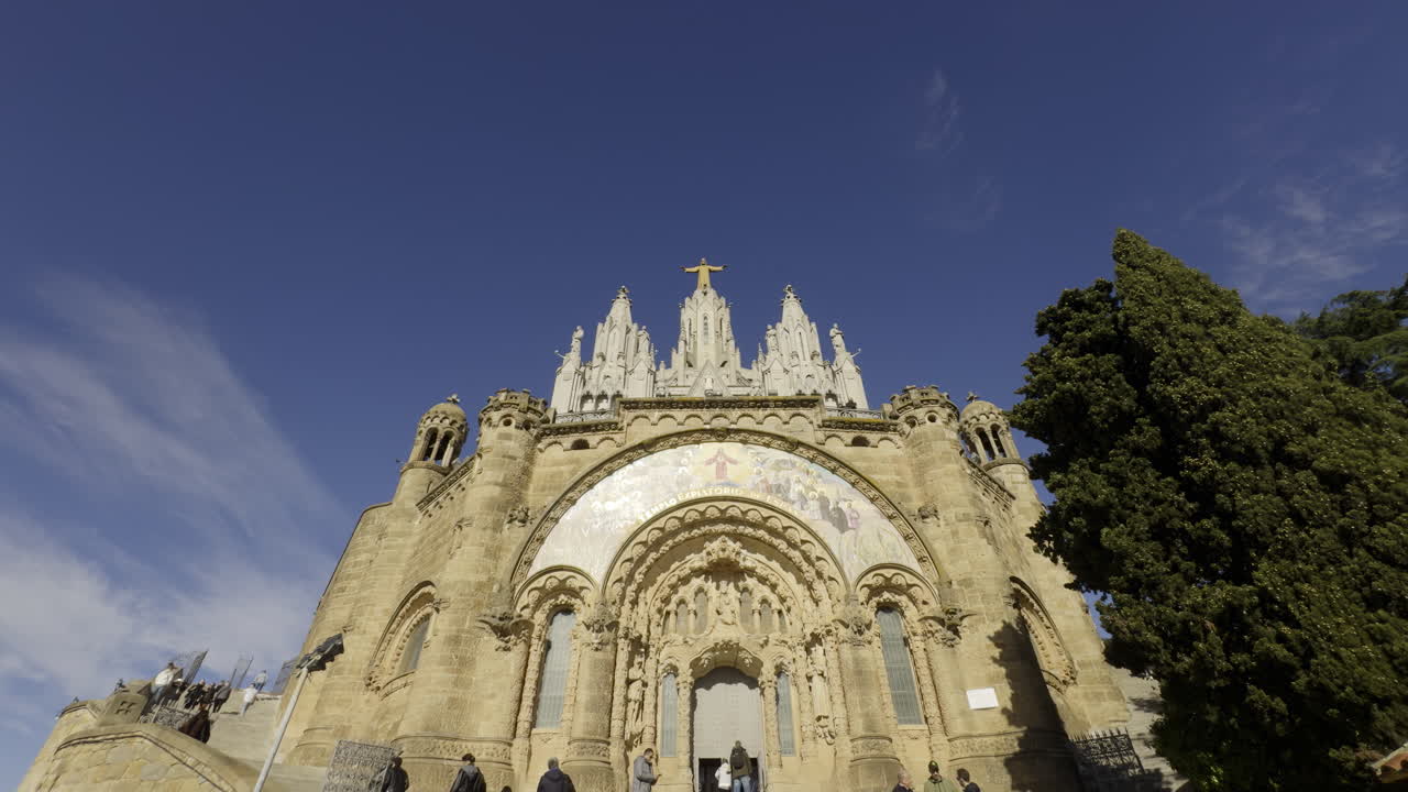 Exterior view of the Sanctuary of the Holy Family