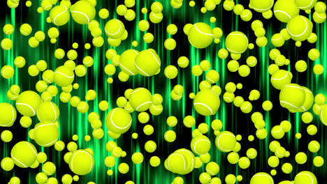 tennis ball background loop tile tennis