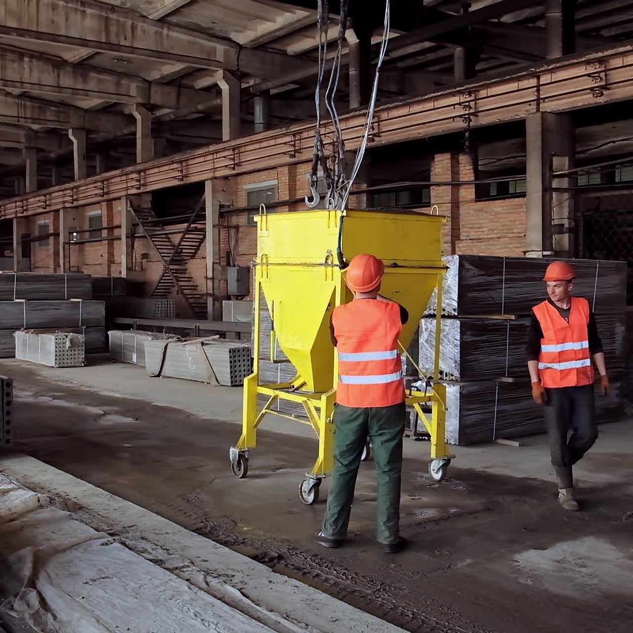 Concrete blocks production