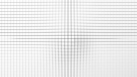 patrón de onda de geometría de cubo blanco abstracto