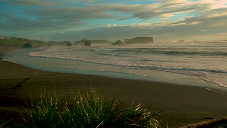 espectacular paisaje marino de bandon beach, oregon