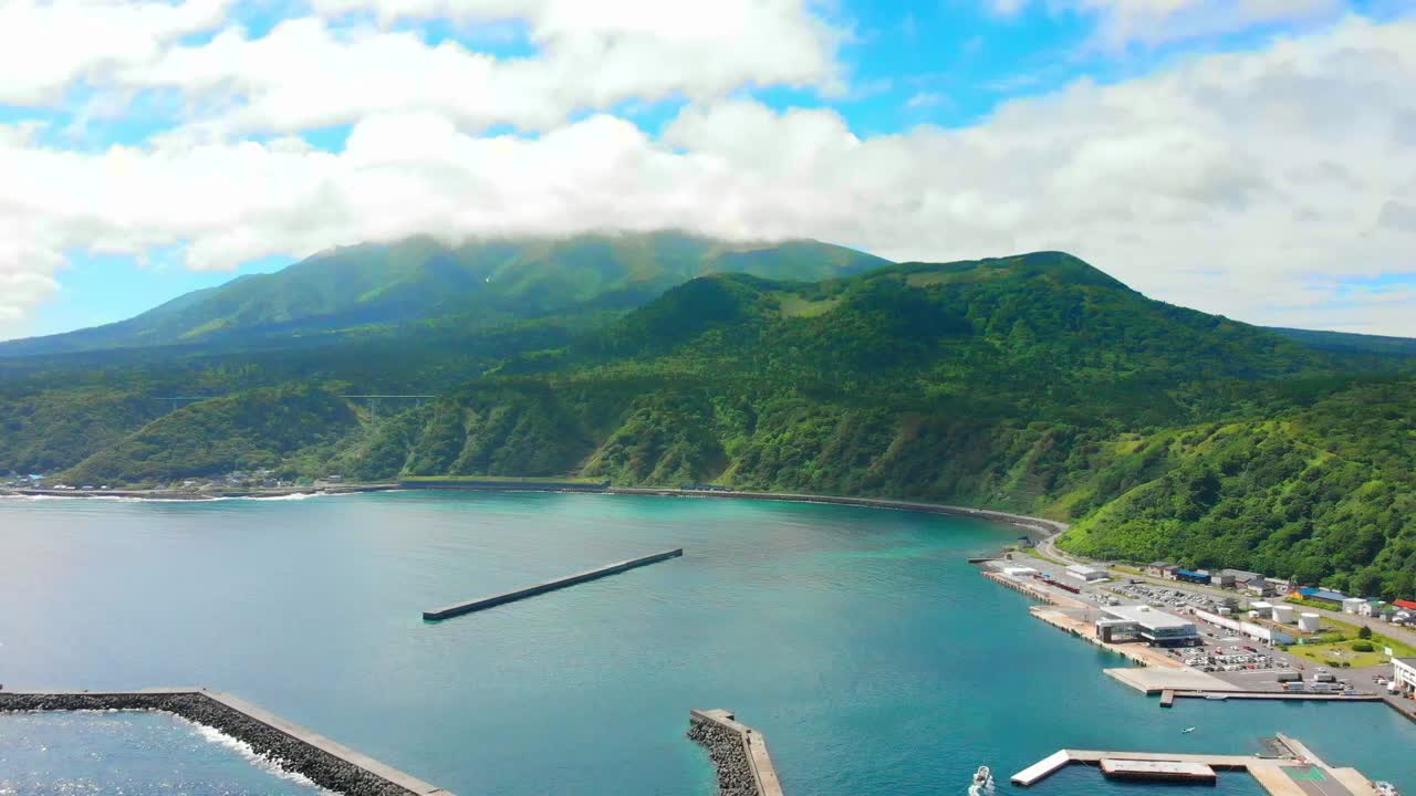 흐린 날의 리시리섬