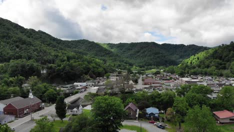 overlooking loyal kentucky a small town located in harlan county kentucky