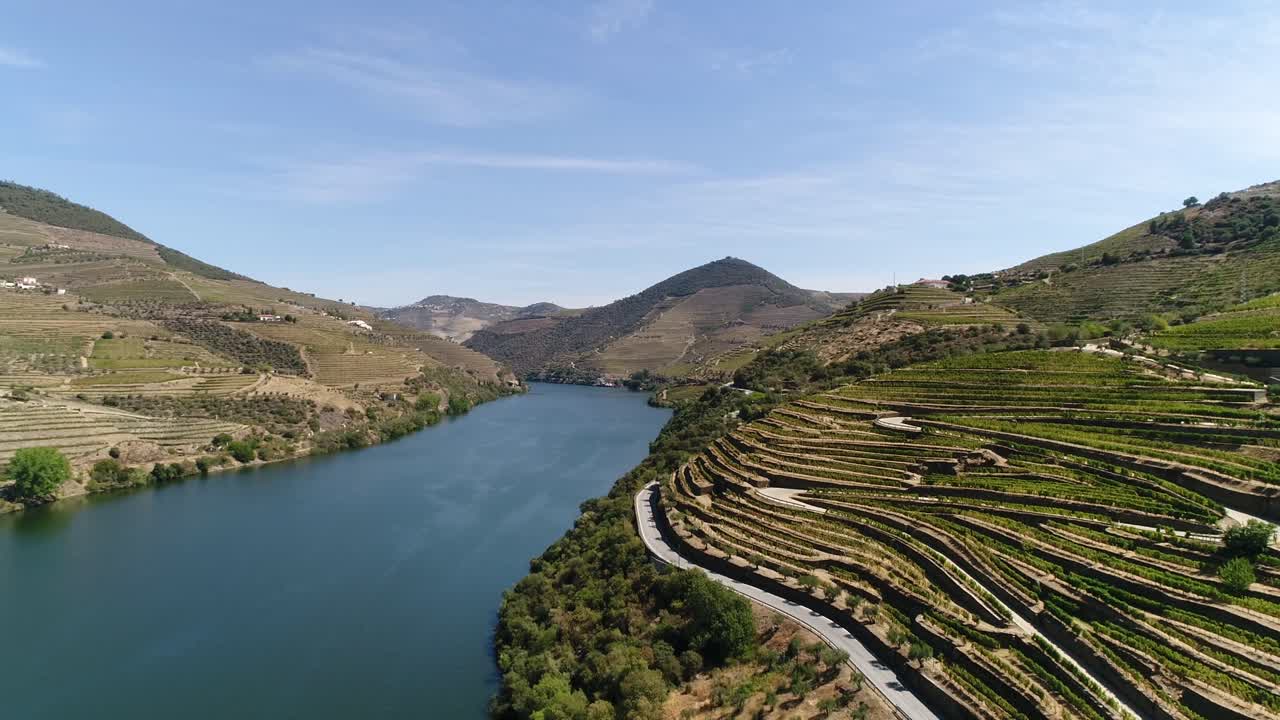 Vigneti nella Valle del Douro, Portogallo
