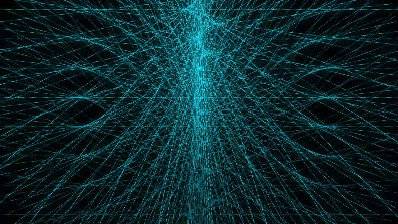 Light blue color Dot Shape Pattern animation motion graphics