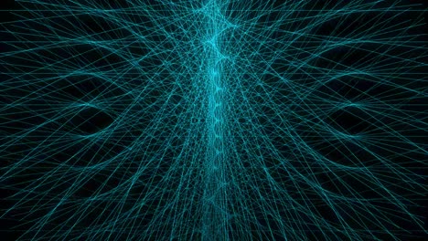 patrón de forma de punto de color azul claro animación gráficos de movimiento