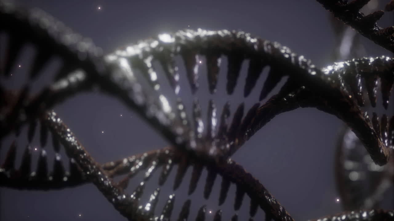 Exploring the intricate beauty of double helix structure in a dark cosmos