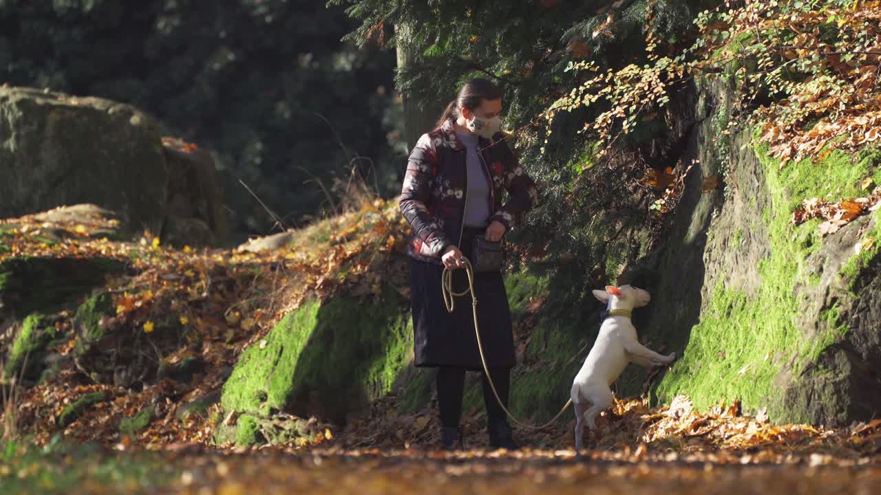 프라하 페트린 공원 산책 중