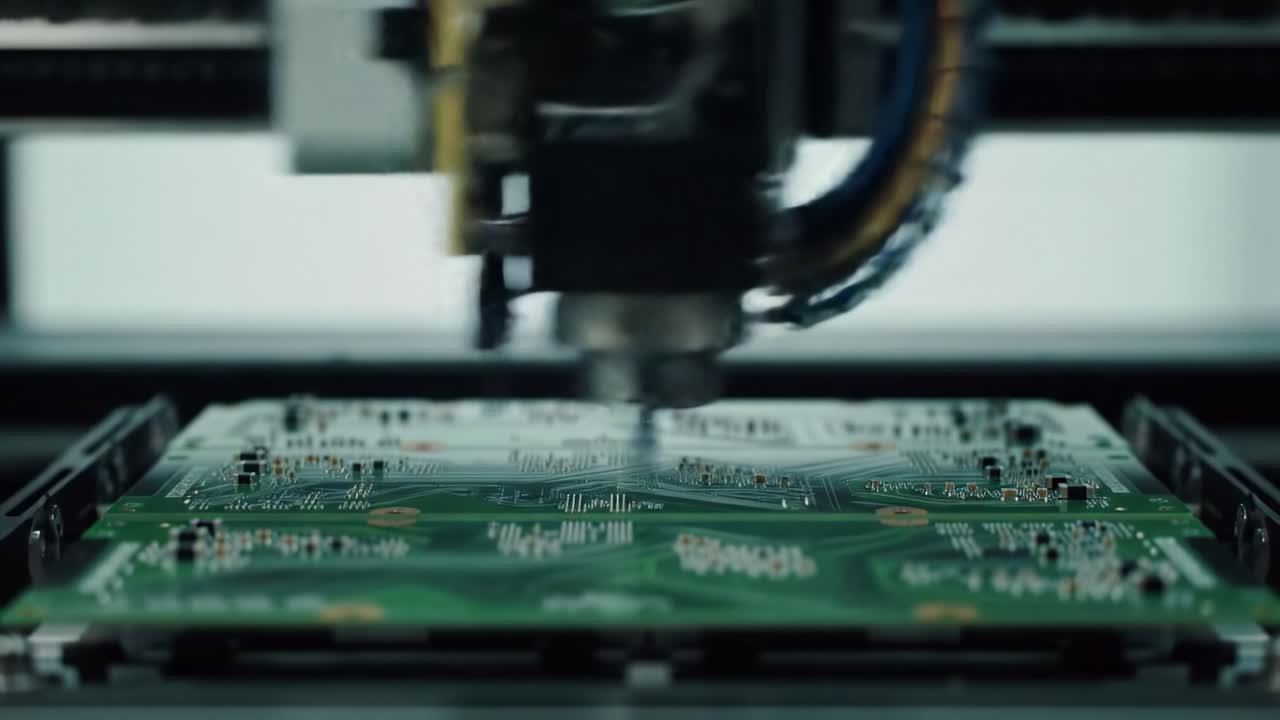 Automated PCB Assembly Line