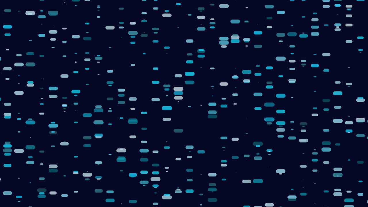 Fly neon abstract glitters and confetti on dark galaxy