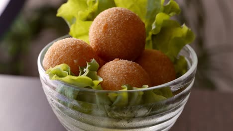 delicious cheese balls - nice fresh appetizer