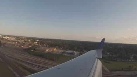 Aterrizando-En-O&#39;hare-En-Un-Jet