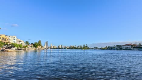 scenic river cruise through gold coast canals