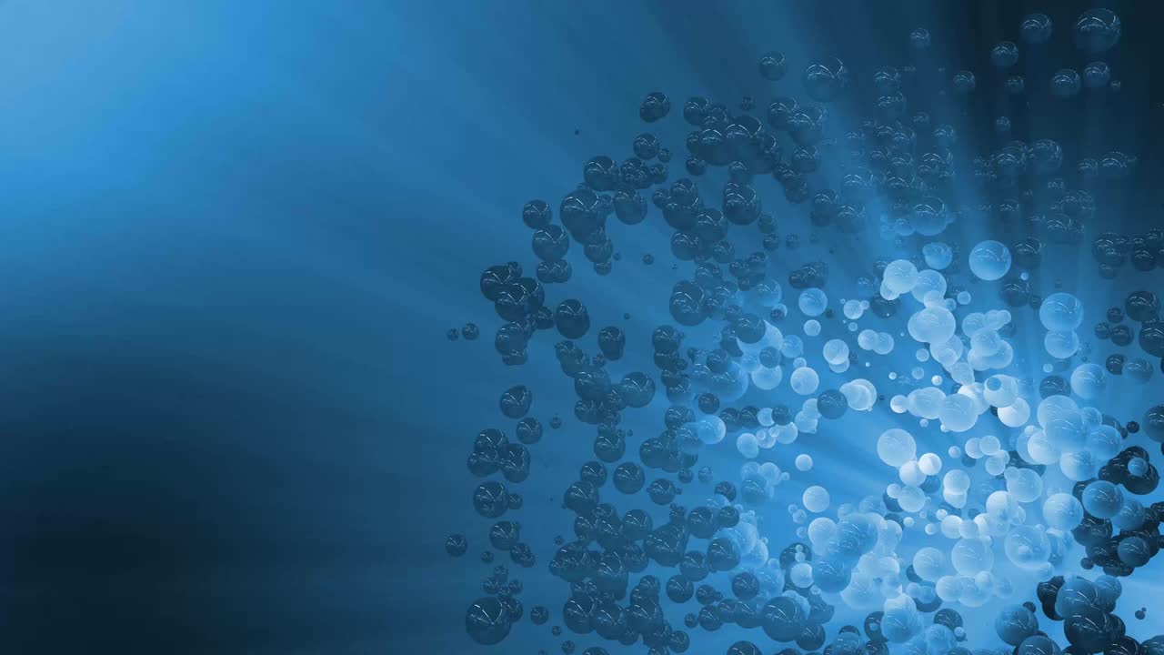 reflexión de la luz de las bolas de fondo video de stock