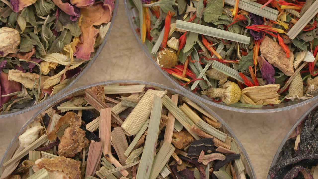 muestreador de té de hierbas chino