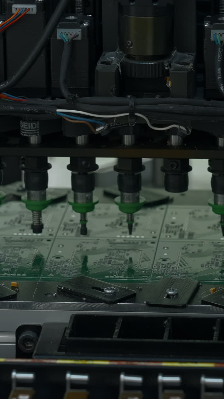 Automated Electronic Circuit Board Assembly Line