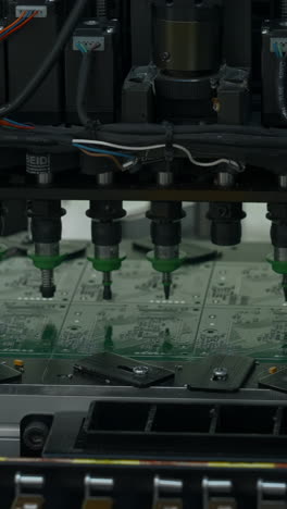 automated electronic circuit board assembly line