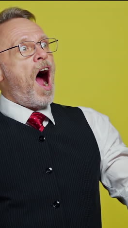 surprised businessman