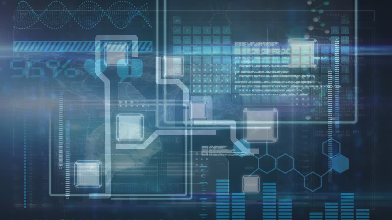 기술과 데이터 프로세싱으로 뇌의 애니메이션