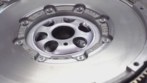 detalle del volante del automóvil