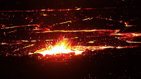 fagradalsfjall volcano erupting in iceland