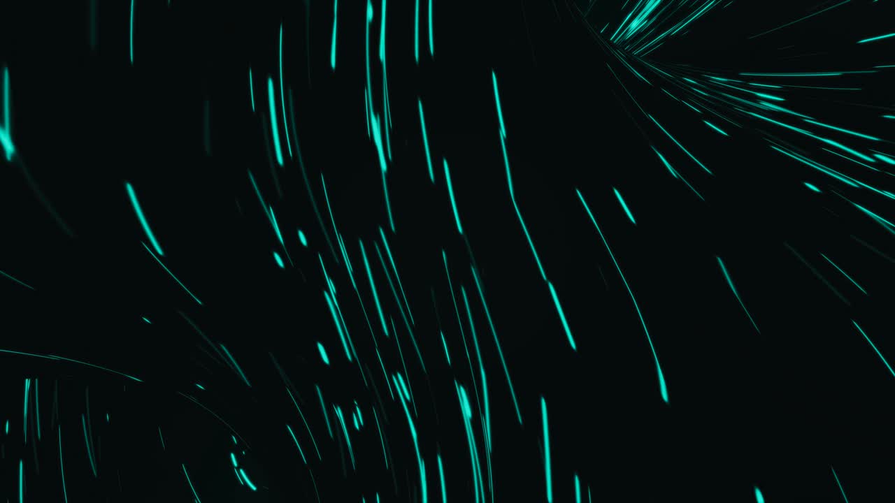 Abstract Glowing Lines