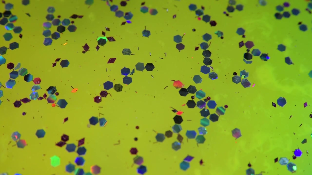 Sfondo astratto con particelle di glitter