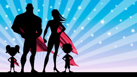 superhero family