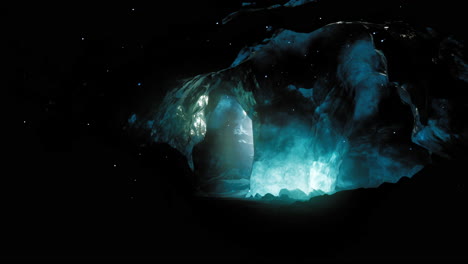 ice cave in space