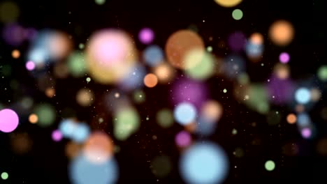 bokeh colorful defocused background. blurred bright light. stock video thailand, 4k resolution, abstract, arts culture and entertainment, backgrounds