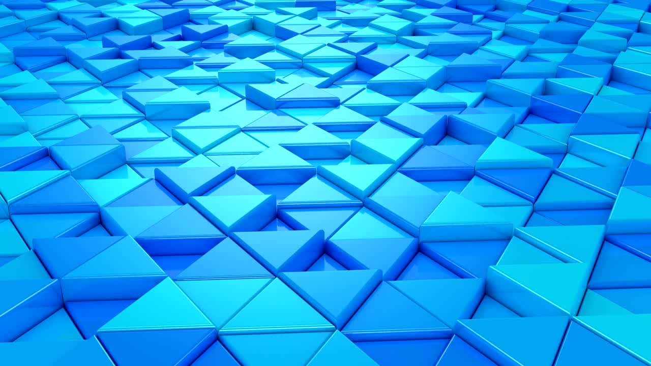 el fondo de los triángulos