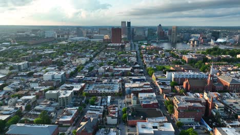 Horizonte-De-La-Ciudad-De-Baltimore