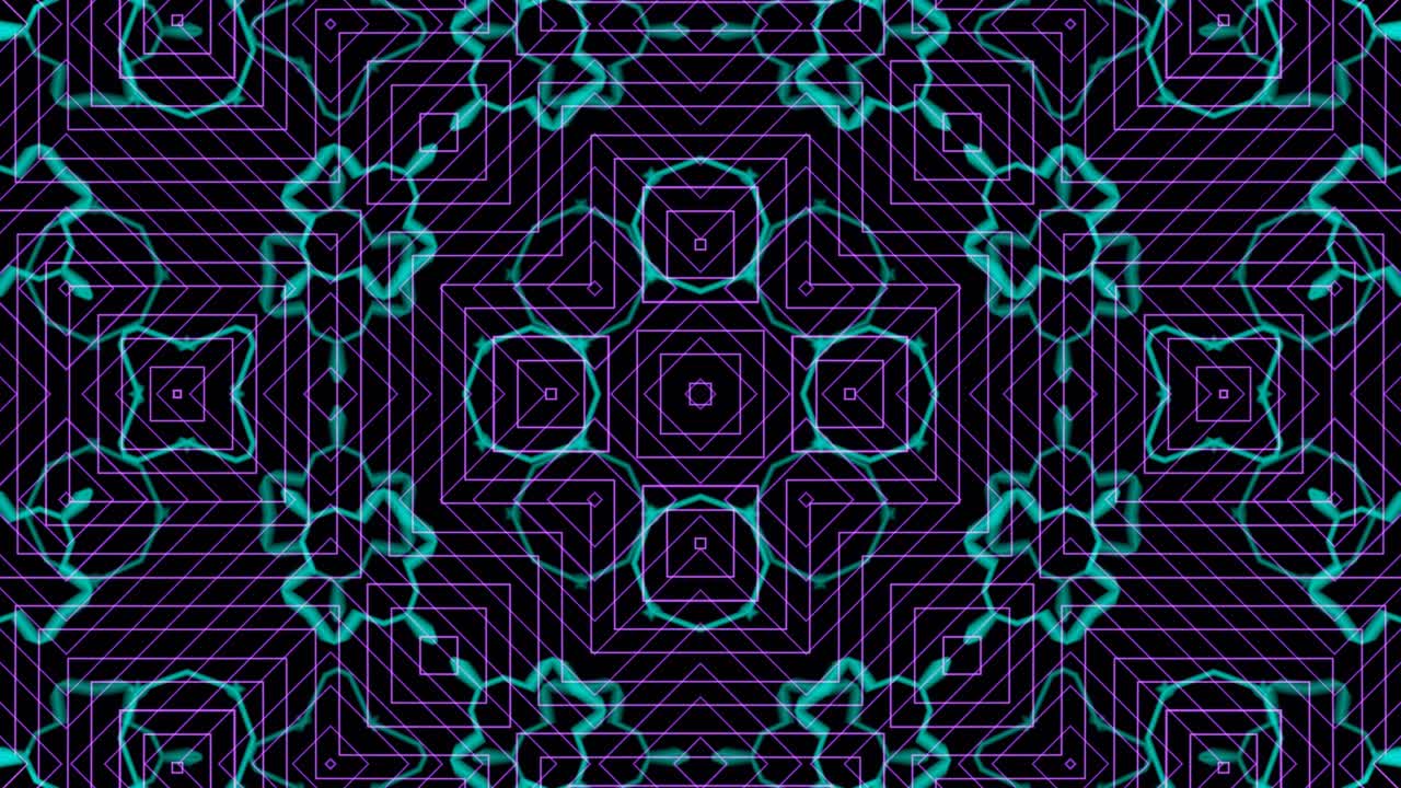 VJ Loop blue pattern for looped animation