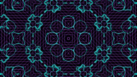 patrón de bucle azul vj para animación en bucle