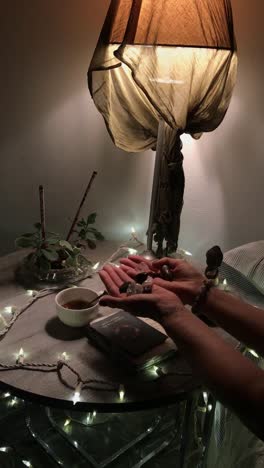 nighttime meditation and relaxation