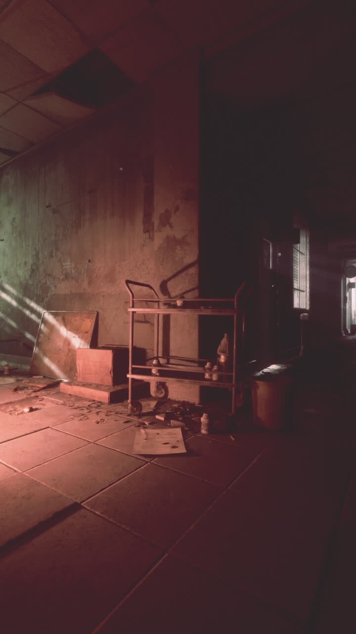 Abandoned Hospital Room