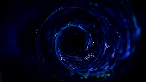 un bucle de fondo animado en 4k con elementos de audio. una onda digital abstracta en 3d.