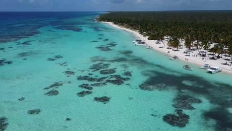 Amazing-aerial-drone-image-of-the-sea-beach