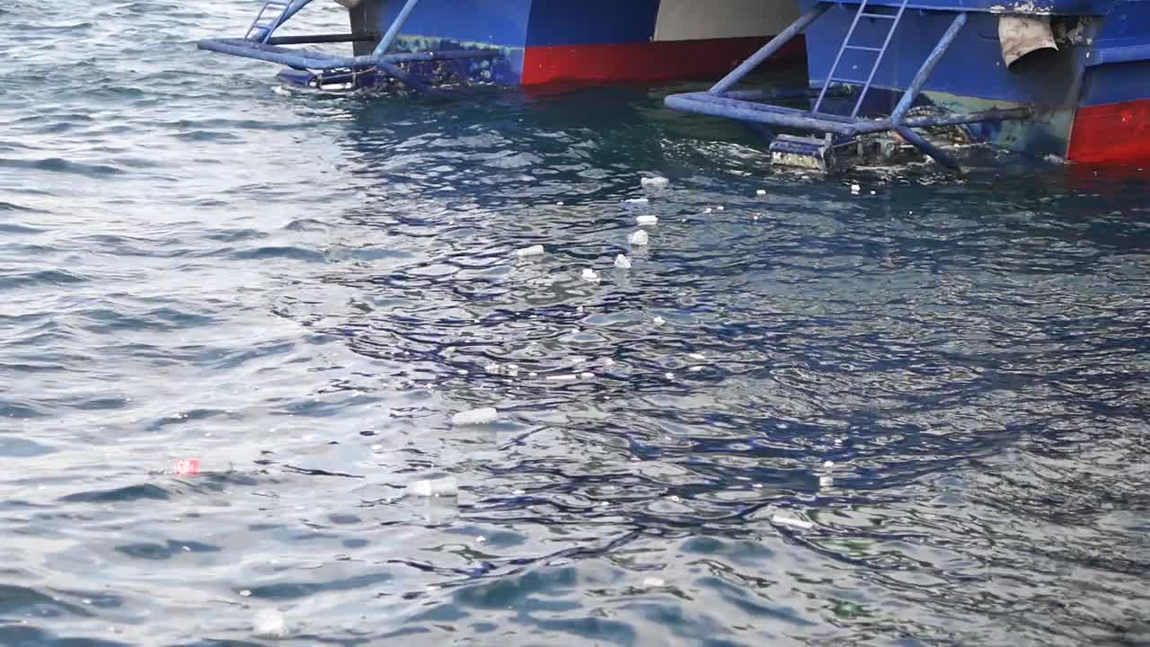 바다의 플라스틱 오염